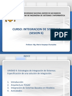 Integracion de Sistemas Sesion 6 Virtual 13-07-2020 Version 1.0