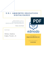 E.D.I. Ambientes Educativos Digitalizados: Viñolo, Marina Cejas, Paula L. E