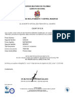 CertificadoLibretaMilitar Juan Matamoros