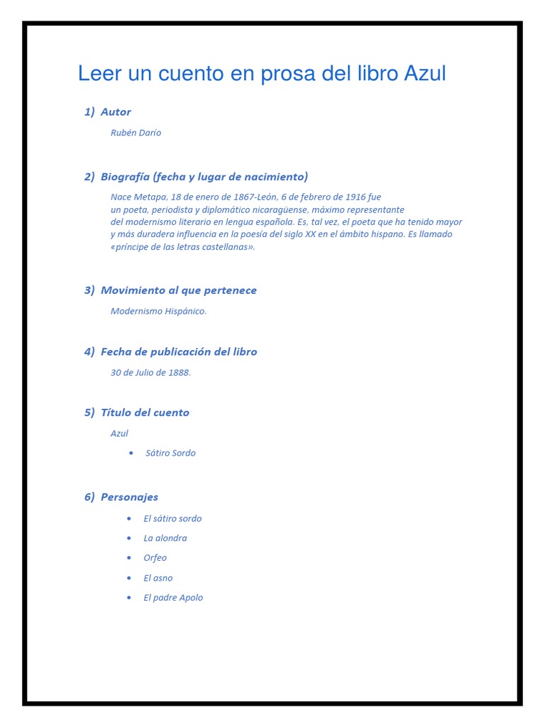 Libro Azul PDF