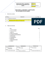 1013-Infr-P-5-I3 Instrucción para La Revisión y Aceptación de Doc de Diseño