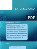 Caso 7 (VII) de Factoreo