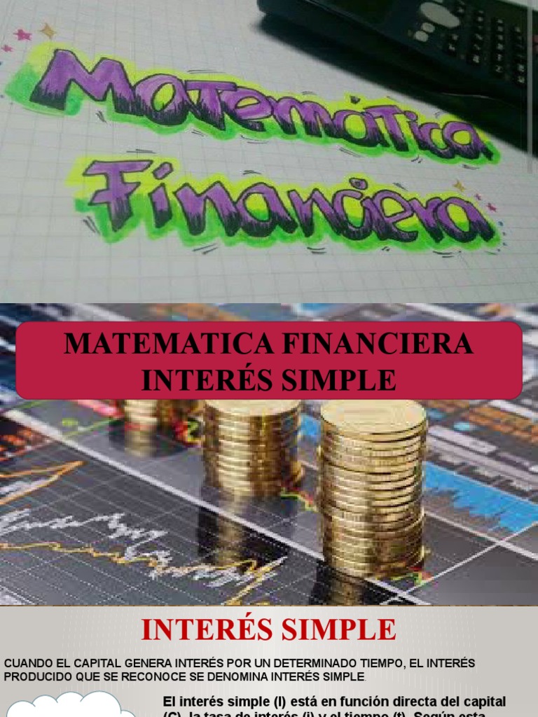 Portadas para Matemáticas Financieras | PDF | Interés | Deuda