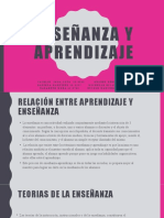 Enseñanza y Aprendizaje