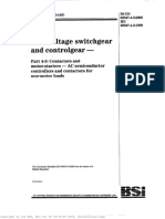 IEC 60947-4-3-1999 - Low-Voltage Switchgear and Controlgear - Contactors and Motor-Starters - AC Semiconductor Controllers and Contactors For Non-Motor Loads (BS EN)