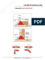 Lock Miter Bit Set Reference Guide