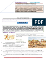 CCSS. Ficha de Aprendizaje 16 de 1° Sec MESOPOTAMIA Y EGIPTO