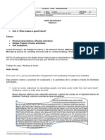 Guía de Inglés 7° - Semana Del 04 Al 08 de Mayo PDF