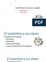 El Sustantivo y Sus Clases