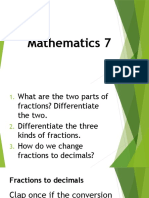 Decimals To Fractions1