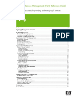 The HP IT Service Management (ITSM) Reference Model: A Model For Successfully Providing and Managing IT Services