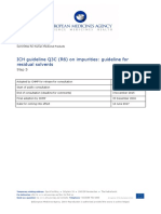 ICH Guideline Q3C (R6) On Impurities: Guideline For Residual Solvents