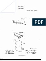 H. J. Kintz's 1869 Patent for an Improved Corn Husking Thimble