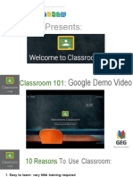 Introduction To Google Classroom