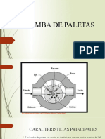 Bomba de paletas: características, tipos y aplicaciones