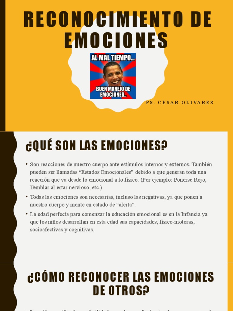 Reconocimiento de Emociones en Niños | PDF | Ira | Las emociones