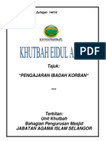 10 Zulhijjah 1441H (Rumi) Eidul Adha Pengajaran Ibadah Korban PDF