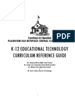 K-12 Educational Technology Curric Ref Guide PDF