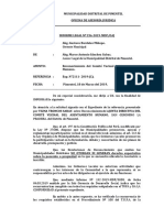 Informe Legal 256 - Reconocimeinto COMIRE VECINAL - TRONCOS