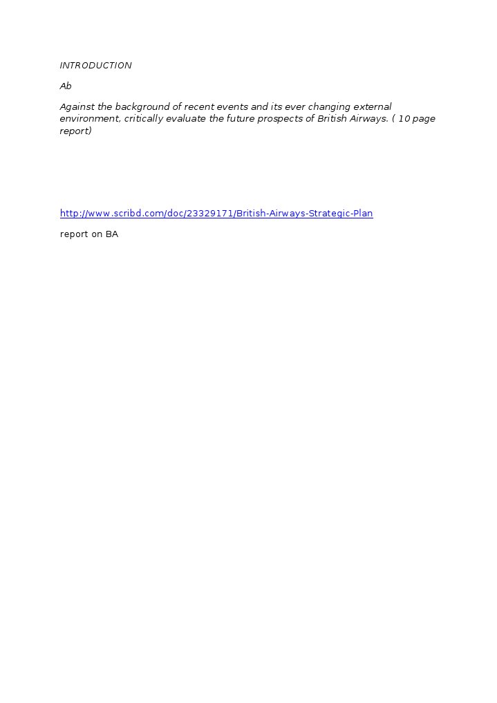Report On Ba | PDF