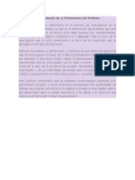 Importancia de redactar un planteamiento del problema de investigación