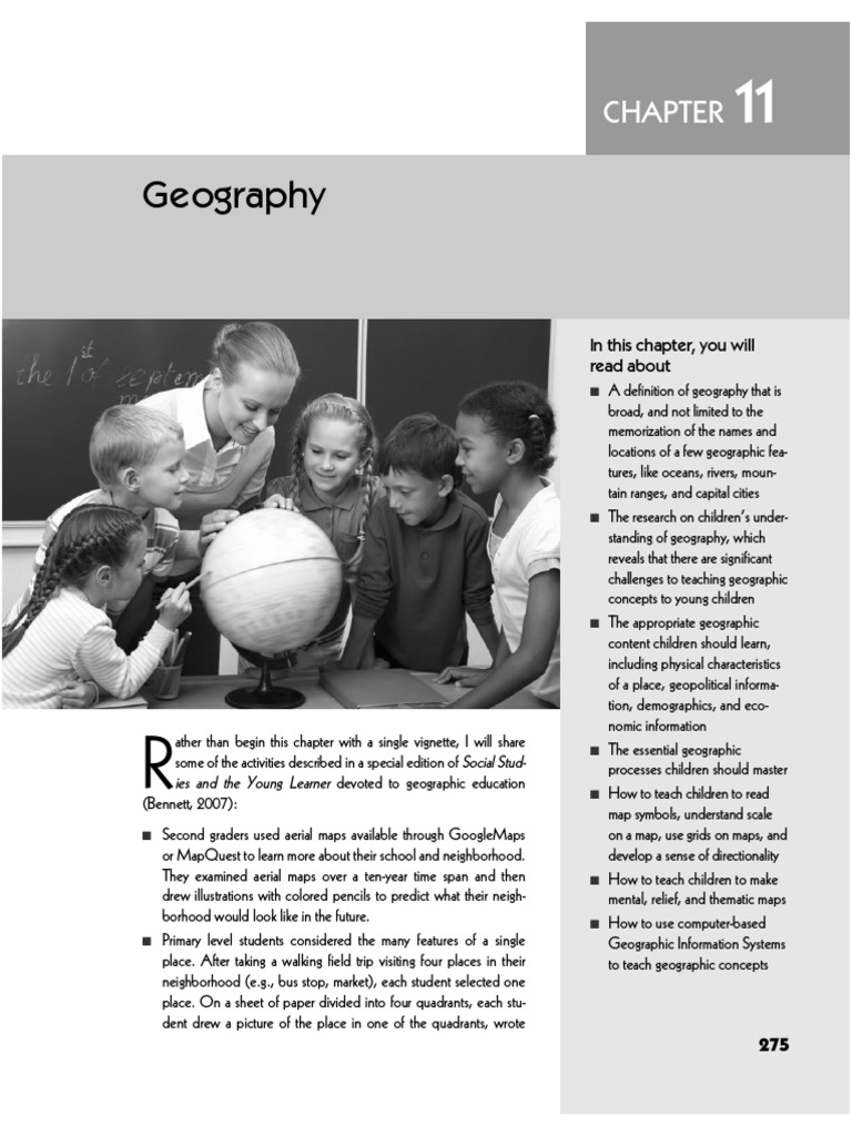 Module 4 Teaching Geography and Other Disciplines PDF Geographic Information System