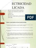 Electricidad Aplicada Semana Iii 2020-I