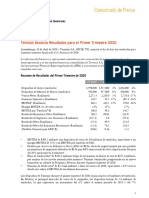 Comunicado de Prensa Ternium 1Q20 PDF