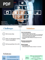 Case Study Submission: Ritesh Bharti BMS (Finance) Shaheed Sukhdev College of Business Studies