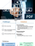 Case Study Submission: Ritesh Bharti BMS (Finance) Shaheed Sukhdev College of Business Studies