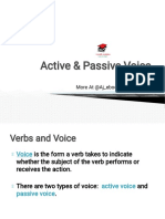 Active vs Passive Voice Guide