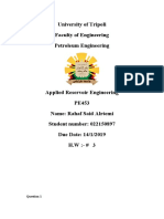University of Tripoli Faculty of Engineering Petroleum Engineering