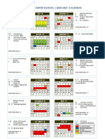 Updated Calendar
