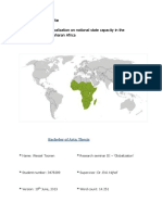 BA Thesis - The Globalized State