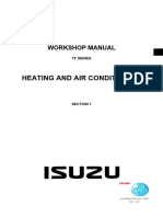 Heating and Air Conditioning: Workshop Manual