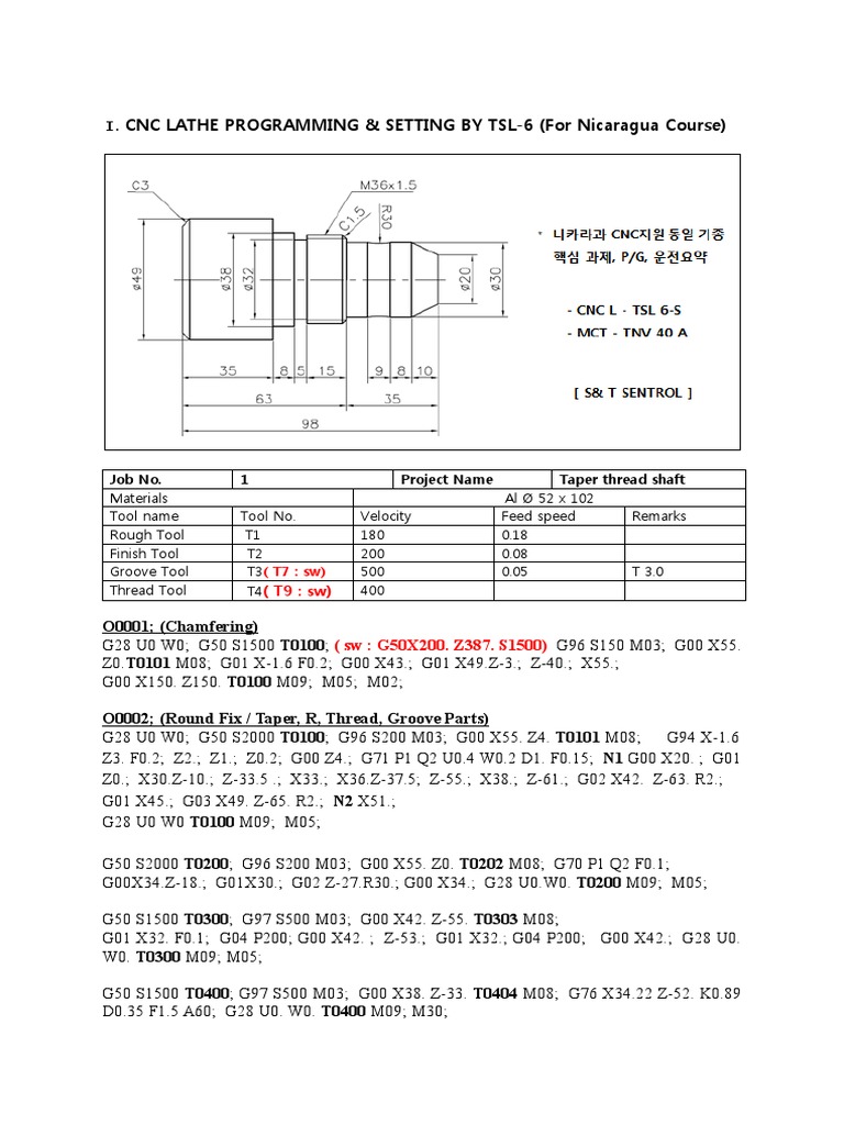 CNC Lathe & Machining Programming Guide | PDF | Industrial Processes ...