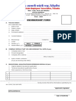 Member Form 11111