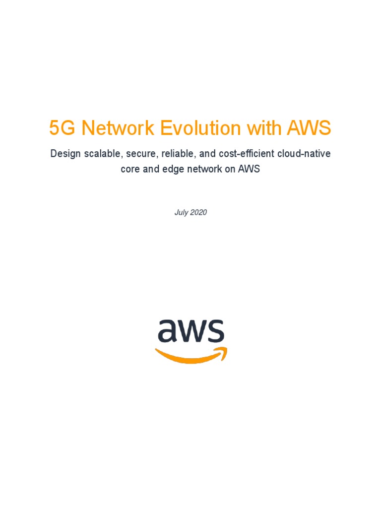 5G Network Evolution With AWS | PDF | Amazon Web Services | Computer ...