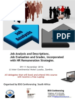 Job Analysis and Descriptions Job Evalua PDF