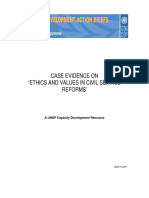 CASE EVIDENCE ON  ‘ETHICS AND VALUES IN CIVIL SERVICE REFORMS’.pdf