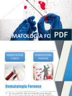 Hematologia Forense