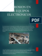 Corrosion en Los Equipos Electronicos