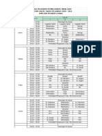 Jadwal Pelajaran TP 2020 - 2021 - Daring PDF