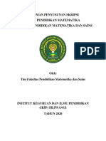 Revisi Pedoman Penyusunan Skripsi P.Mat-FPMS PDF