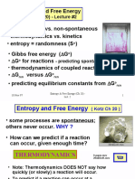 Entropy and Free Energy