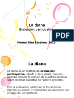 Evaluación Participativa La Diana