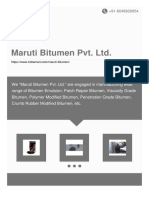 Maruti Bitumen PVT LTD PDF