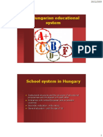 Hungarian Educational System