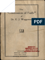 " Confession of Faith ": Dr. E. J. Waggoner