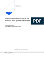 Nondestructive Evaluation (NDE) Methods and Capabilities Handbook